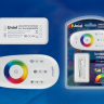 Контроллер для светодиодной ленты RGB 12/24V с пультом ДУ Uniel ULC-G10-RGB WHITE (11104)