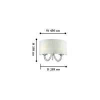 Накладной светильник Favourite Snow 1698-2W