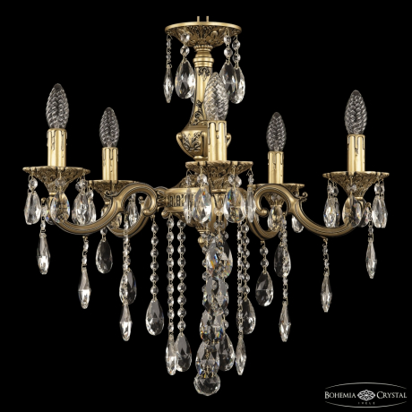 Подвесная люстра Bohemia Ivele Crystal AL7801 AL78101/5/175 B AGB 