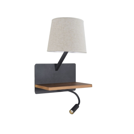 Бра с LED подсветкой, полкой и USB-портом Favourite Liga 2896-1W 