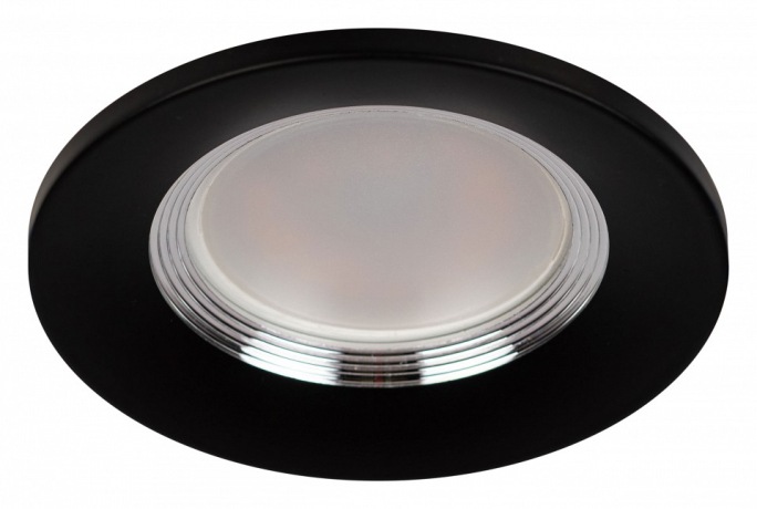 Встраиваемый светильник Эра KL107 BK/SL Б0061098 