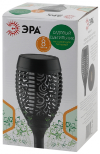 Садовый светильник Факел на солнечной батарее Эра ERASF012-35 (Б0044243)