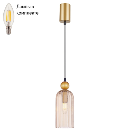 Светильник подвесной с лампочкой F-Promo 4365-1P+Lamps 