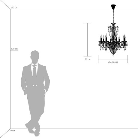 Подвесная люстра Lightstar Schon 790112 