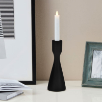 422099 Подсвечник JELLICOE, B190, ?70, дерево, сталь, черный Eglo