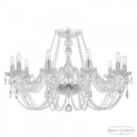 Подвесная люстра Bohemia Ivele Crystal 101 101/10/300 Ni 