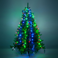 0,45*1,5м. Гирлянда занавес RGB IP20 Eurosvet 230V 200-003 (a049840)