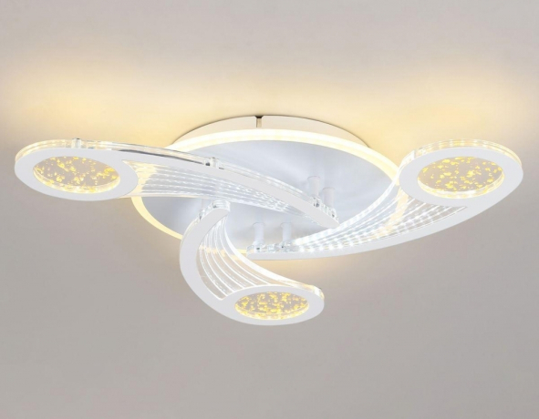 Потолочная диммируемая люстра с пультом ДУ Ambrella light Original FA4475 