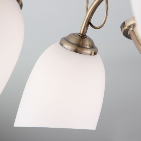 Потолочная люстра Eurosvet 30107/5 античная бронза 