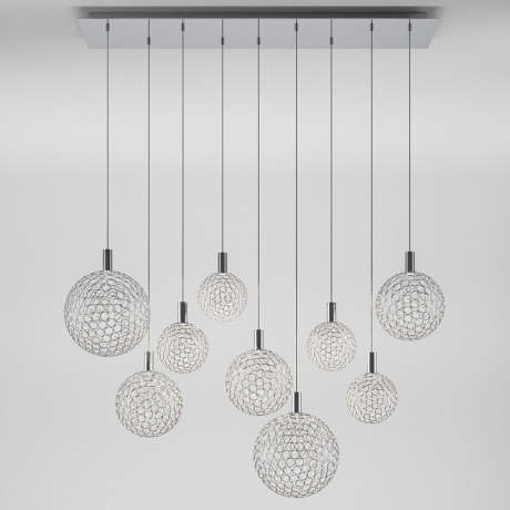 Подвесной светильник Eurosvet Gemini 90353/9 хром 