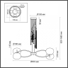 Подвесная люстра Odeon Light Exclusive Modern Fiolent 5432/8 