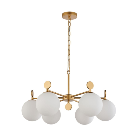 Подвесная люстра с лампочками Favourite Absolute 2928-6P+Lamps E14 P45 