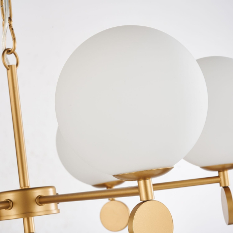 Подвесная люстра с лампочками Favourite Absolute 2928-6P+Lamps E14 P45 