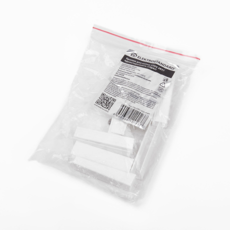 10шт. Крепеж для неоновой ленты 2835, 220V, одностороннего (Clip 220V 2835 single) Elektrostandard a040608