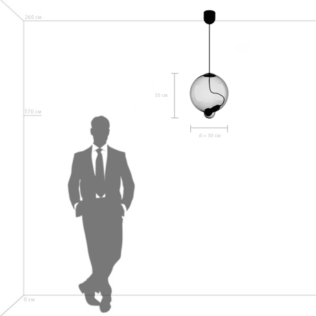 Подвесой светильник Colore Lightstar 805301 