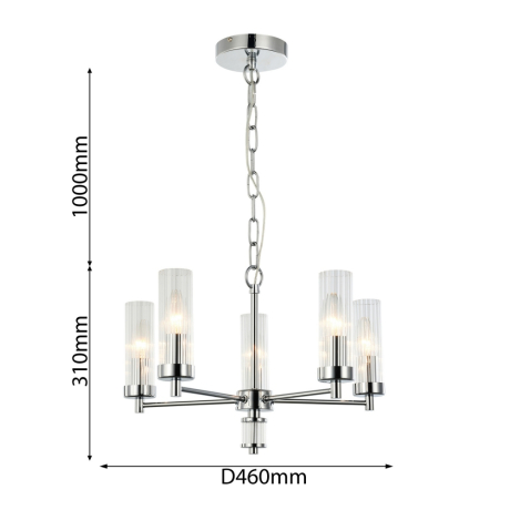 Люстра с лампочками, подвесная, комплект от Lustrof. №253696-617168 