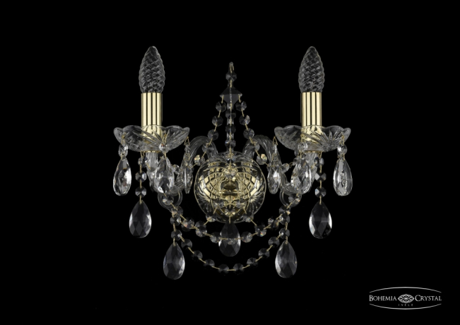 1411B/2/141/G Бра Bohemia Ivele Crystal 