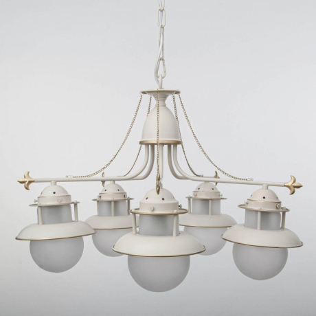 Подвесная люстра Abrasax Ursula L.9201-5CREAM/G 