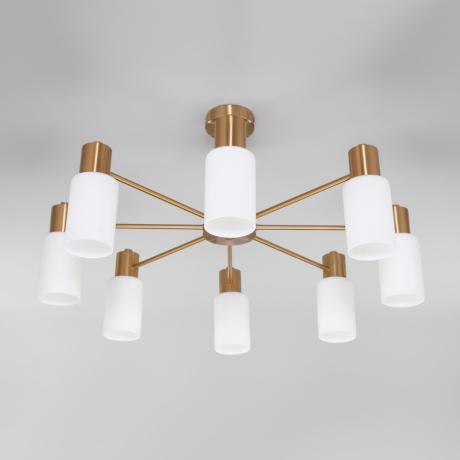 Потолочная люстра Eurosvet Vegga 70160/8 латунь (a057109) 