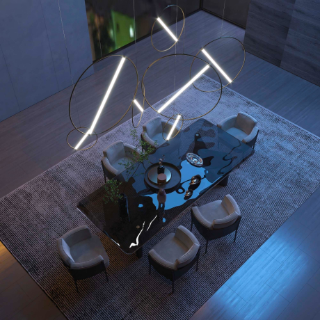 Подвесной светильник Eurosvet Element 90283/1 бронза 