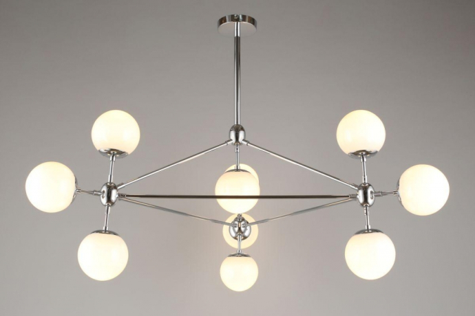 Люстра с поддержкой Алисы На штанге APLOYT APL.606.27.10-A 