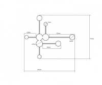 2206,19 Настенный светодиодный светильник Kink Light Фирс 18337