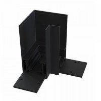 Угловой коннектор для накладного магнитного шинопровода Maytoni Technicall Gravity TRX010CL-21B