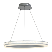 Подвесная диммируемая люстра с пультом ДУ Profit Light 6040/1 WHT 136W