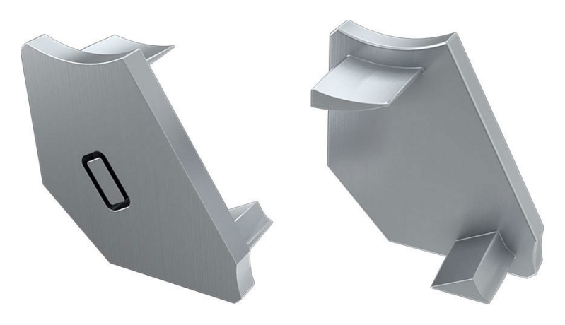 Заглушка для профиля левая Arlight ALM 026719 