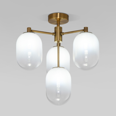 Потолочный светильник со стеклянными плафонами Eurosvet Loona 60161/4 (a065612) 