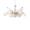 Подвесная люстра с лампочками Lucia Tucci Fiori Di Rose 105.6.2+Lamps 