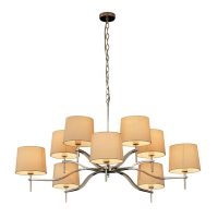 Люстра подвесная с лампочками DIVINARE 1341/02 LM-10+Lamps