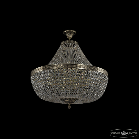 Люстра на штанге Bohemia Ivele Crystal 19111/H1/80IV GB C1 