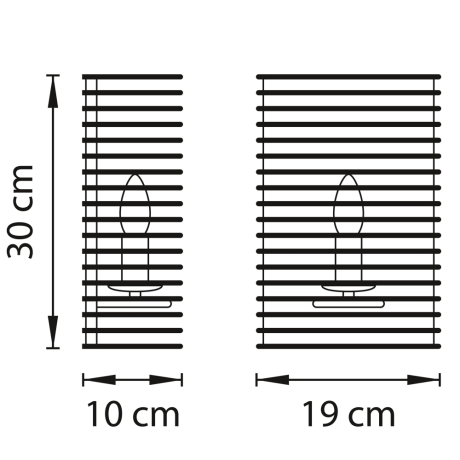 Бра Zeta Lightstar 728613 