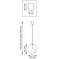 Подвесой светильник Colore Lightstar 805303