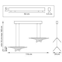 Подвесной светильник Varese Lightstar 731323