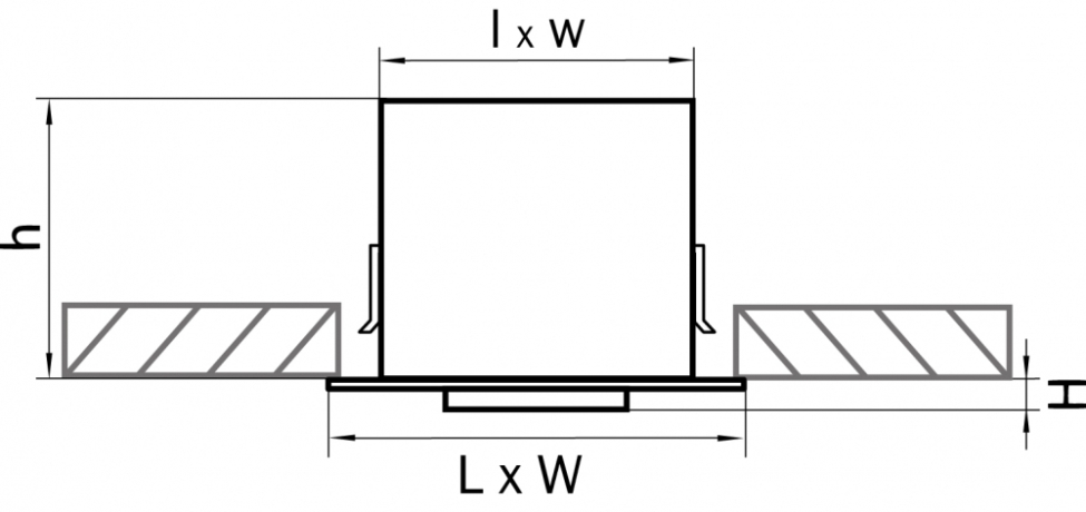 Встраиваемый светильник DR111 Lightstar Cardano 214110 