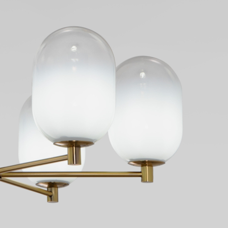 Люстра на штанге со стеклянными плафонами Eurosvet Loona 60161/6 (a065611) 