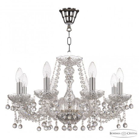 Подвесная люстра Bohemia Ivele Crystal 108 108/8/195 Ni 