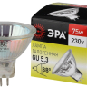 Лампа галогенная ЭРА GU5.3 75W 2700K прозрачная GU5.3-JCDR (MR16) -75W-230V-CL C0027366 