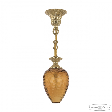 Подвесной светильник Bohemia Ivele Crystal 7003P 7003P/12 G Amber/H-1C 