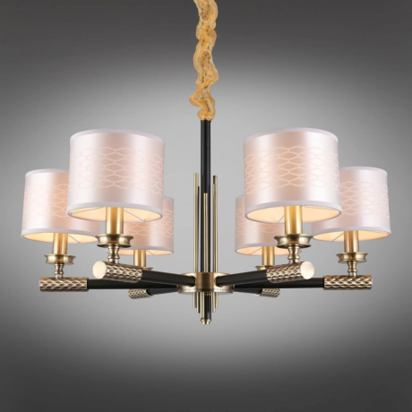 Люстра подвесная с лампочками Omnilux OML-57303-06+Lamps 