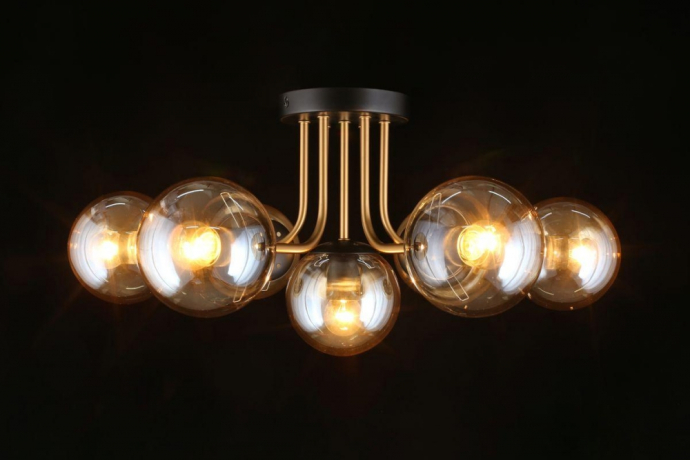 Люстра потолочная с лампочками APLOYT APL.906.07.07+Lamps 