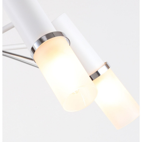 Люстра на штанге с лампочками F-Promo Viator 2559-5P+Lamps E14 Свеча 