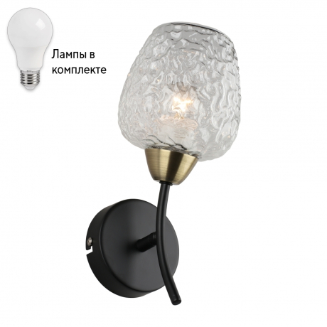 Бра с лампочкой Omnilux OML-67801-01+Lamps 