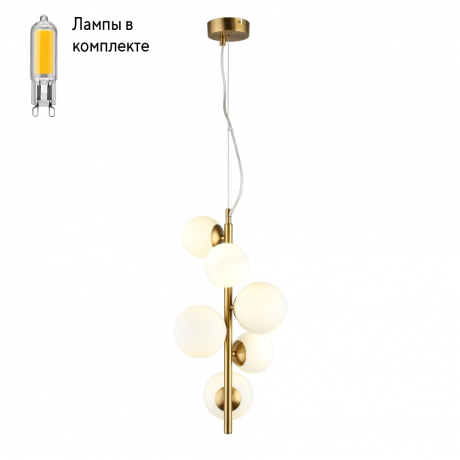 Светильник подвесной с Led лампочками в комплекте APLOYT APL.314.06.06+Lamps 