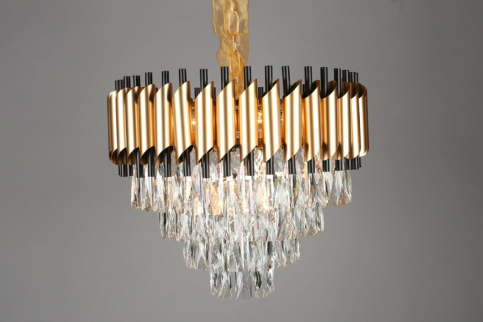 Люстра подвесная со светодиодными лампочками E14, комплект от Lustrof. №186414-657044 