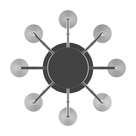 Каскадная люстра Lightstar Meta Duovo 807086 