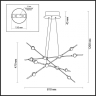 3906/48L Подвесной светодиодный светильник Odeon Light Costella 