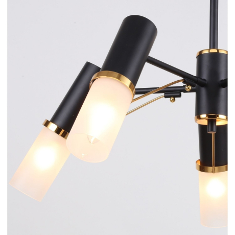 Люстра на штанге с лампочками F-Promo Viator 2558-5P+Lamps E14 Свеча 